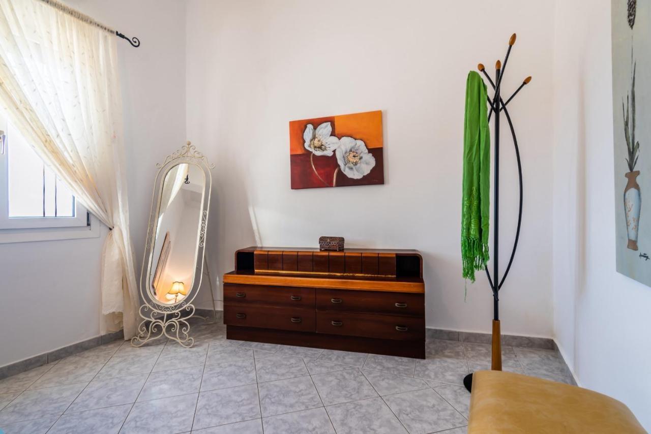 Melisses Sea View House Villa Plaka  Bagian luar foto