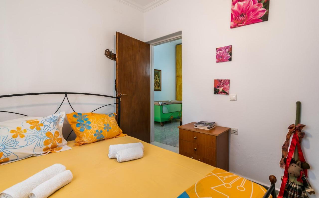 Melisses Sea View House Villa Plaka  Bagian luar foto