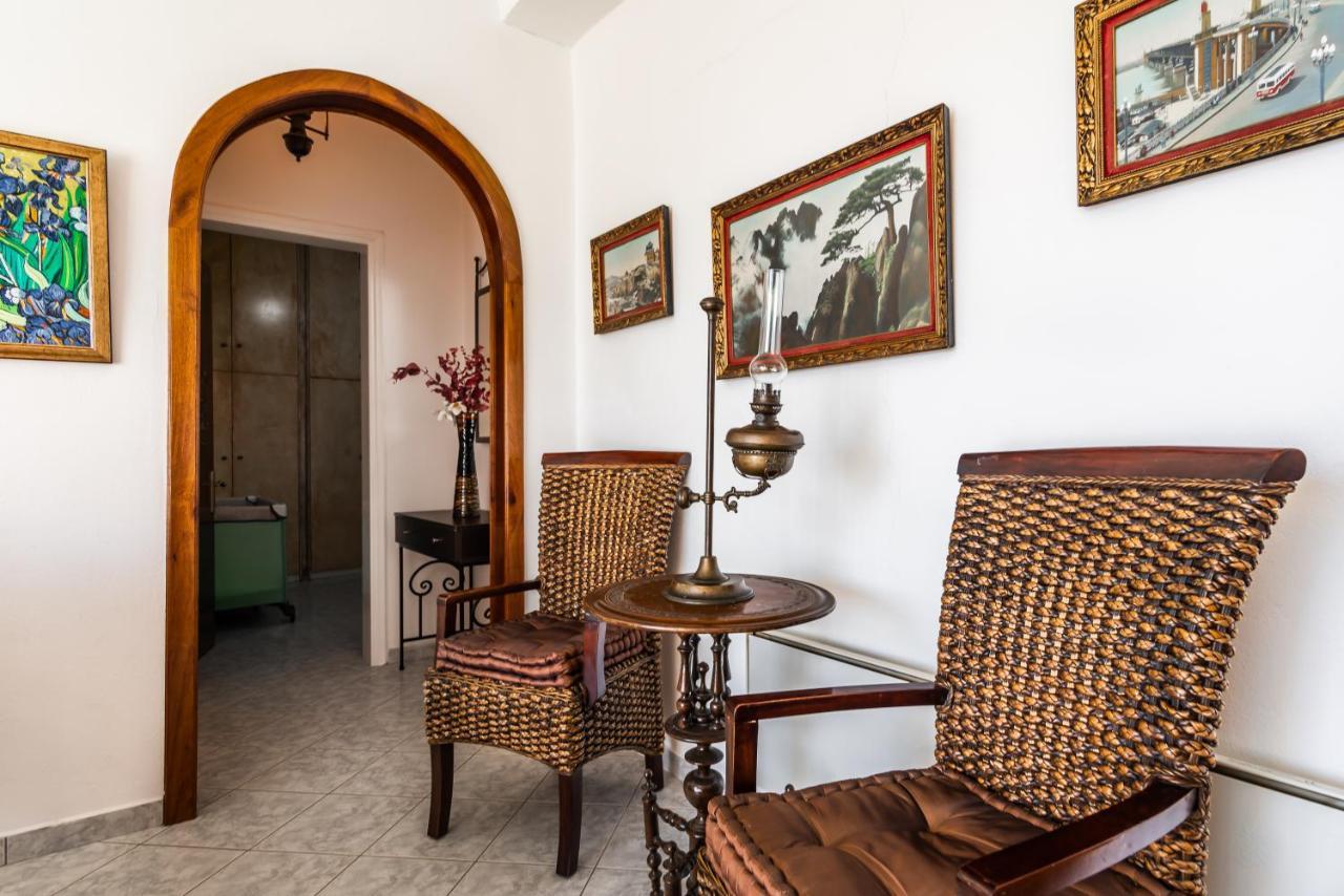 Melisses Sea View House Villa Plaka  Bagian luar foto